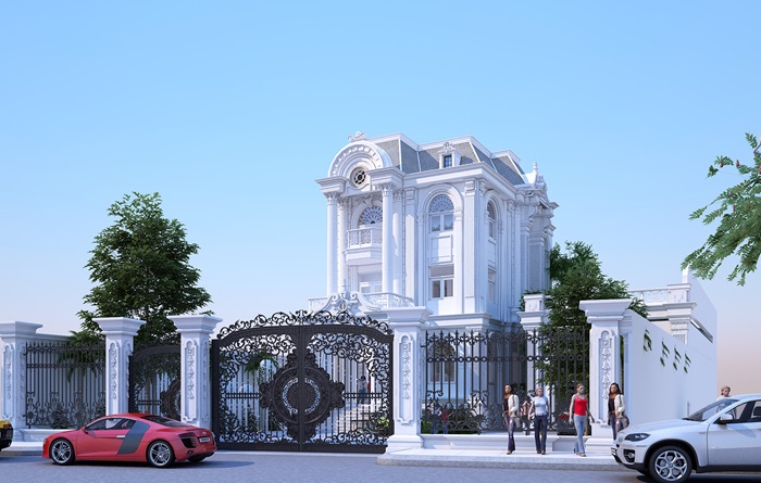 Thiết kế kiến trúc biệt thự