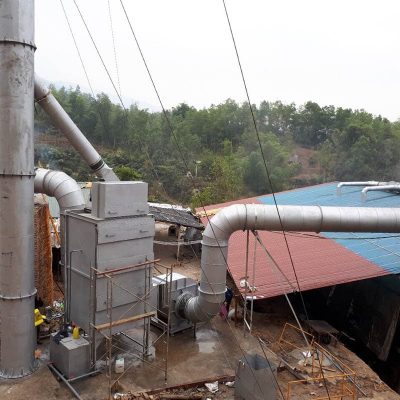 TK, Lắp đặt HTXL khí thải luyện than Tỉnh Điện Biên