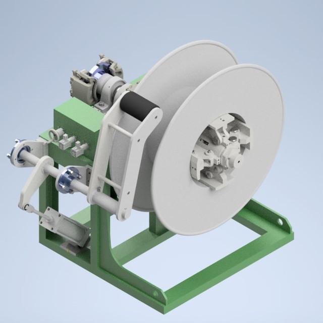Thiết kế máy xả cuộn