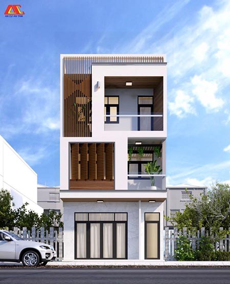 Thiết kế nhà phố 3 tầng