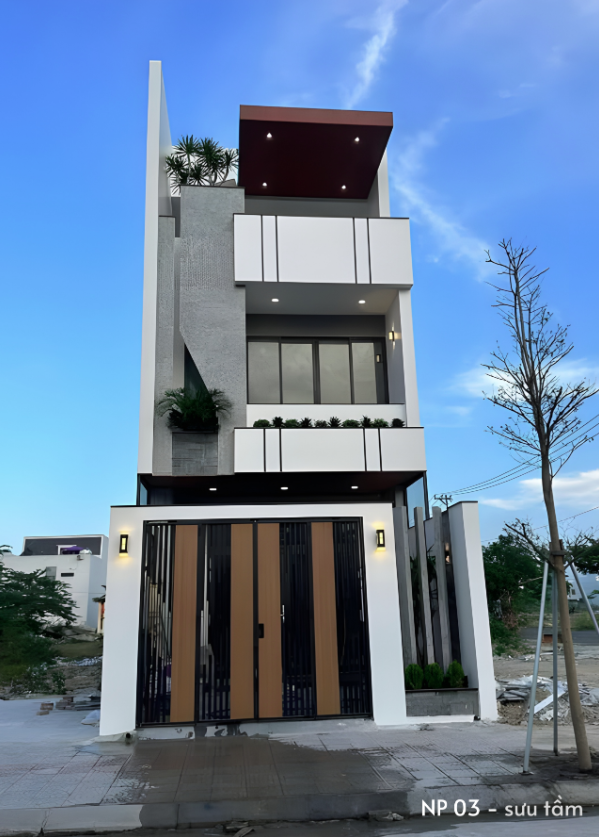 Thiết kế nhà phố sang trọng