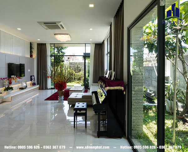 Thiết kế nội thất phòng khách