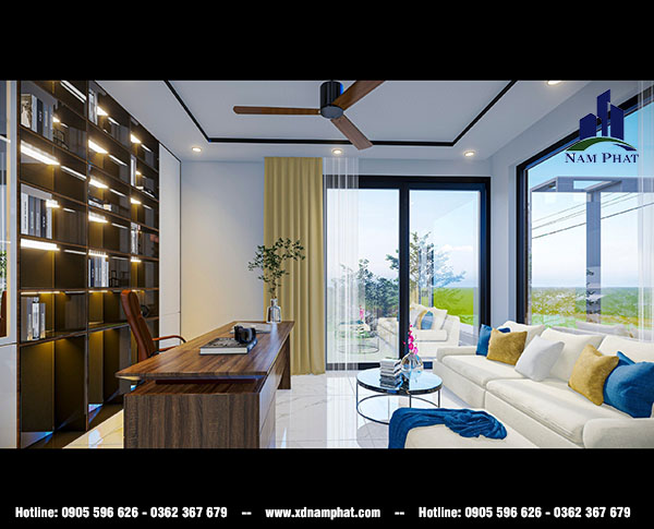Thiết kế nội thất phòng làm việc