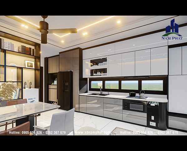 Thiết kế nội thất phòng bếp