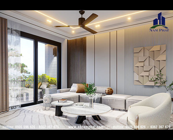 Thiết kế nội thất phòng khách