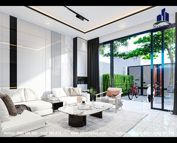 Thiết kế nội thất phòng khách