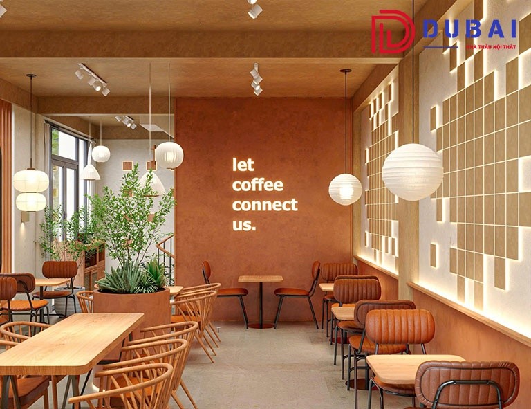 Thiết kế nội thất quán Cafe