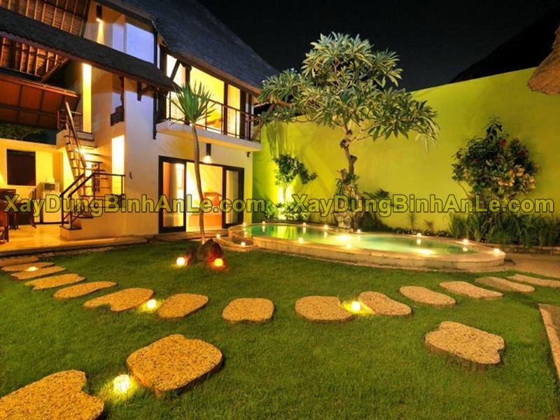 Thiết kế sân vườn đẹp, hiện đại