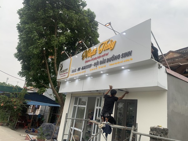 Thiết kế, thi công bảng hiệu quảng cáo