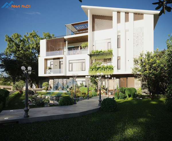 Thiết kế, thi công biệt thự
