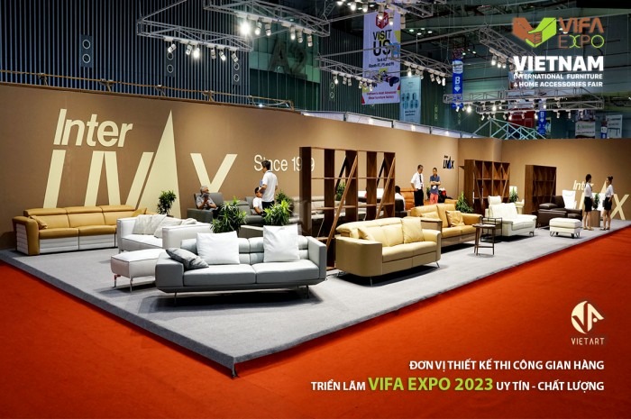 Thiết kế & thi công gian hàng triển lãm Vifa Expo