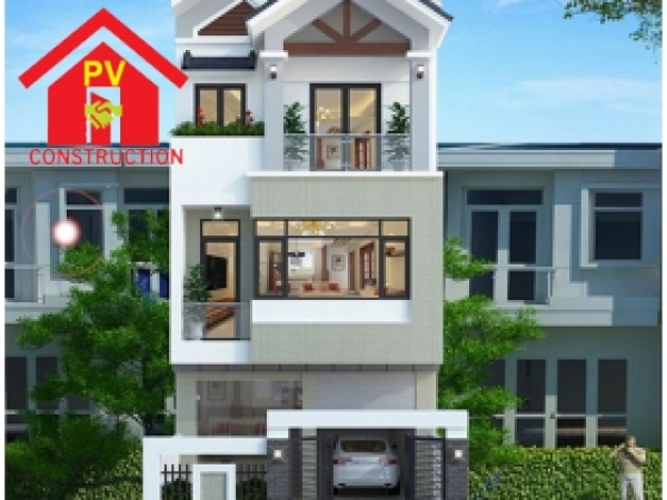 Thiết kế, thi công nhà phố