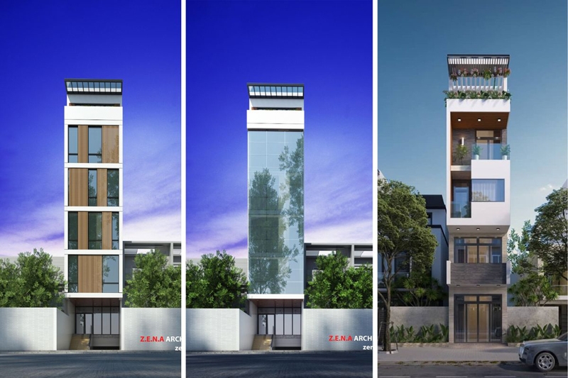 Thiết kế thi công nhà phố