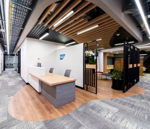 Thiết kế, thi công nội thất công ty SAP
