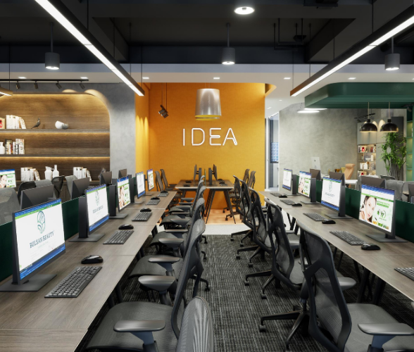 Thiết kế, thi công nội thất công ty TNHH Bulsan Group