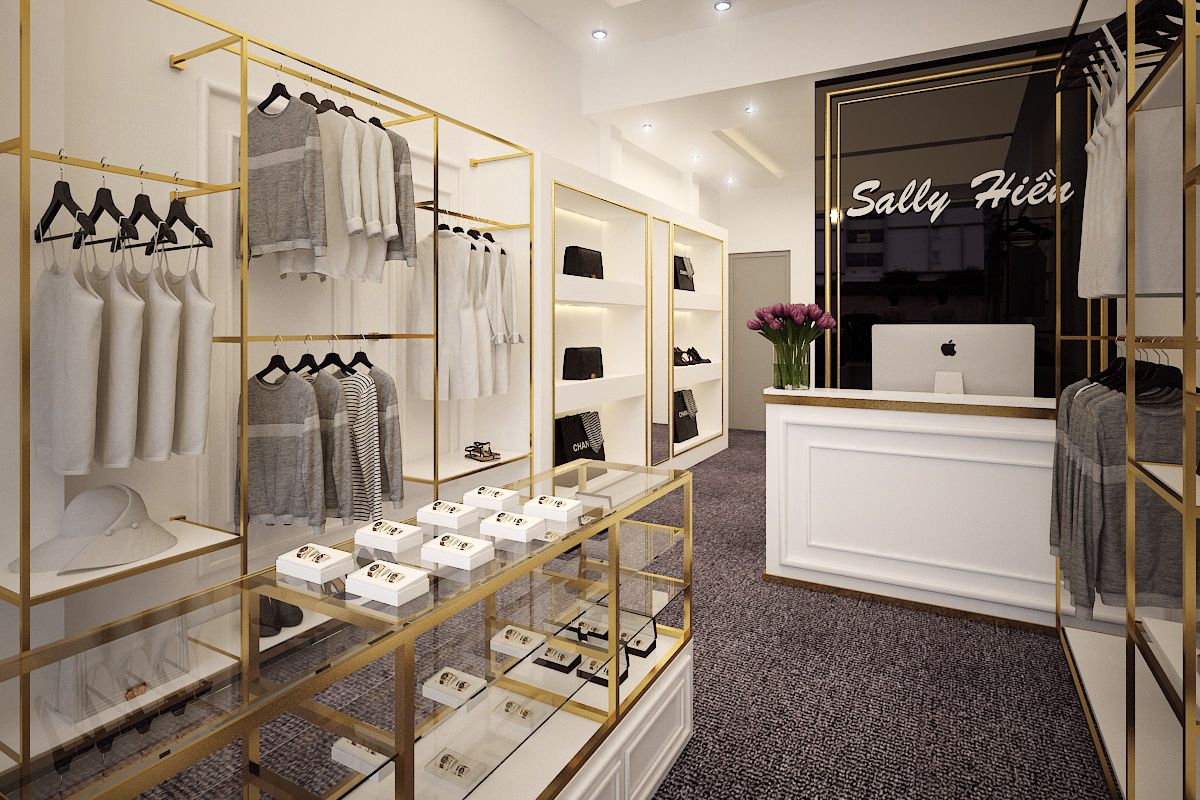 Thiết kế thi công nội thất Showroom thời trang