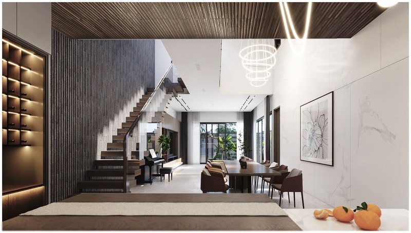 Thiết kế, thi công nội thất Villa