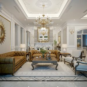 Thiết kế thi công nội thất biệt thự
