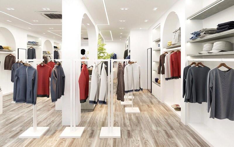 Thiết kế, thi công nội thất cửa hàng thời trang
