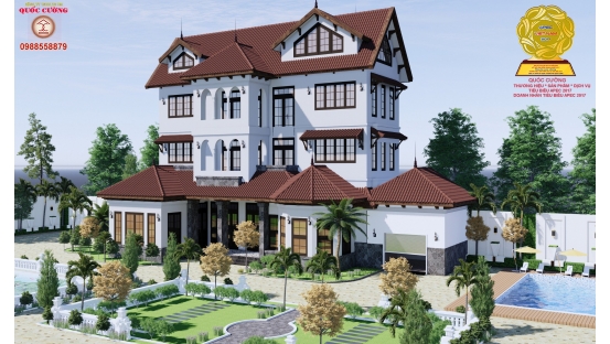 Thiết kế, thi công xây dựng biệt thự