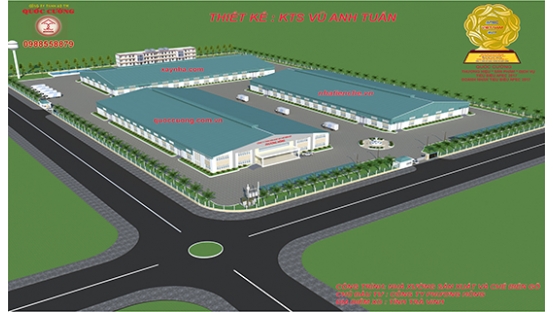 Thiết kế, thi công xây dựng công nghiệp
