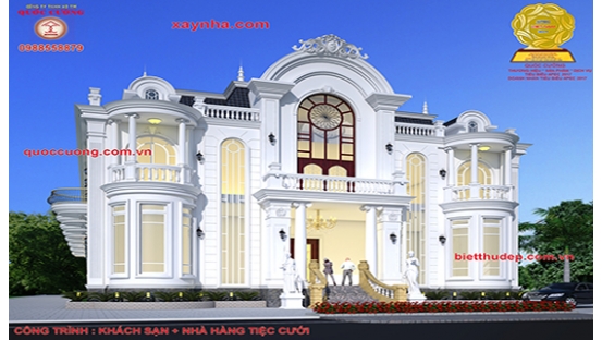 Thiết kế, thi công xây dựng nhà hàng tiệc cưới
