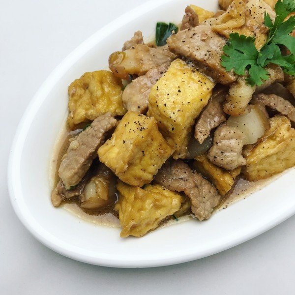 Thịt kho đậu hũ
