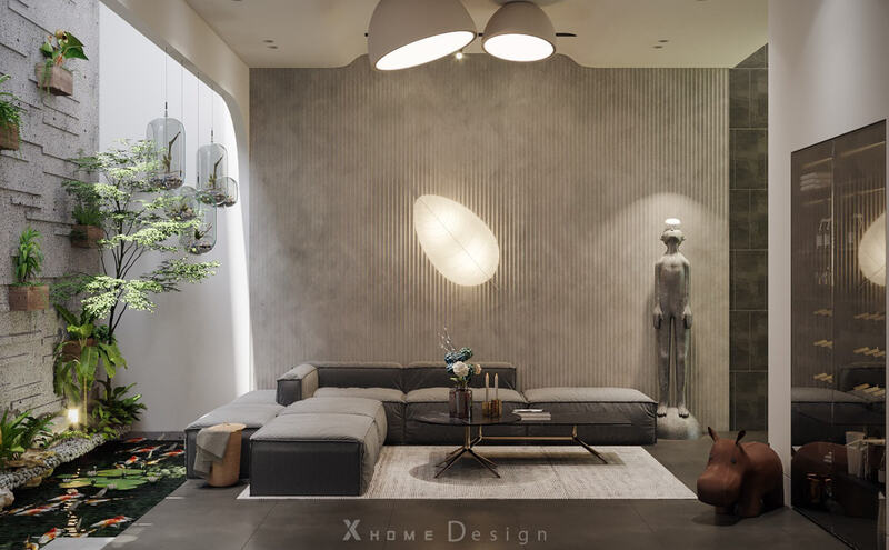 Thiết kế nội thất phòng khách
