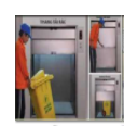 Thang máy tải rác