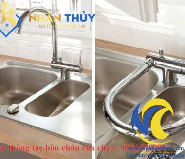 Thông tắc bồn nước