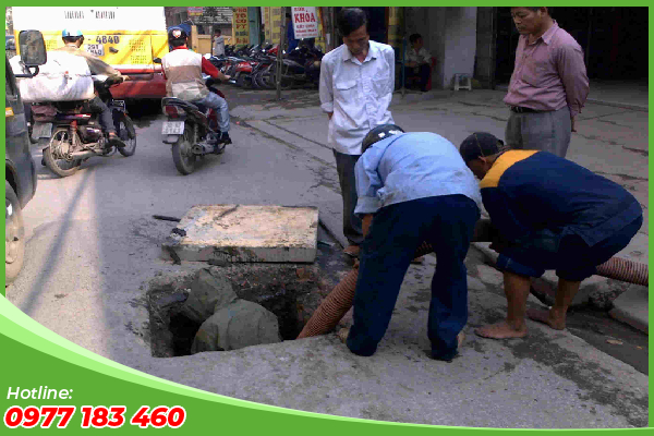 Thông tắc cống