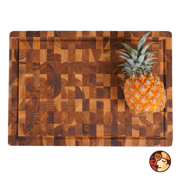 Thớt gỗ Teak Chef Studio 28-40-25cm