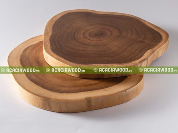 Thớt tròn gỗ keo