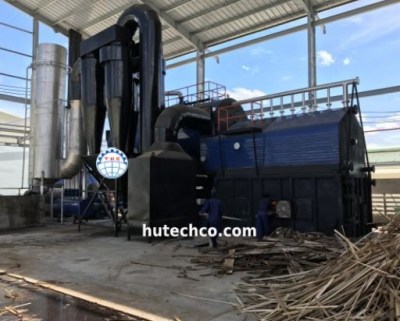 Nồi hơi đốt củi thủ công