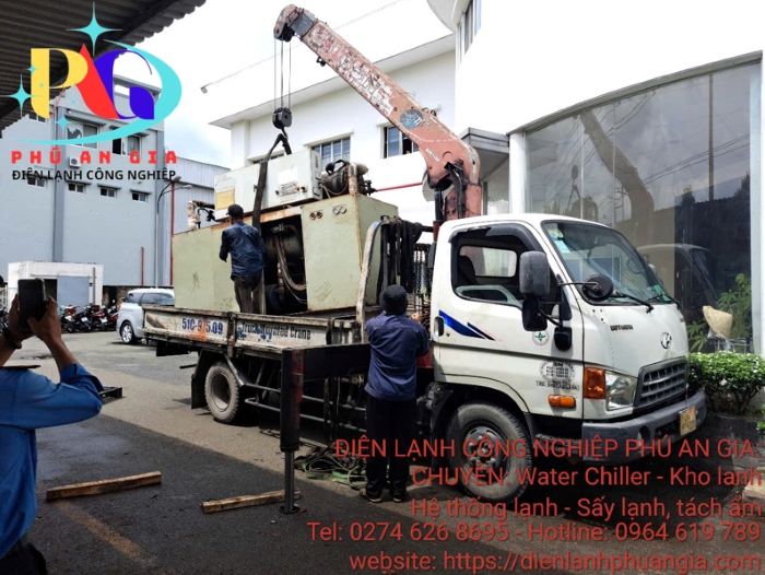 Thu mua máy Chiller công nghiệp