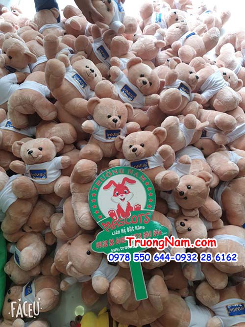 Thú nhồi bông gấu bông in Milk