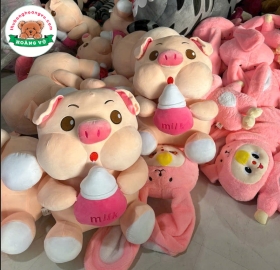 Thúi nhồi bông hình heo dễ thương