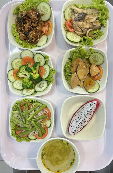 Suất ăn theo món