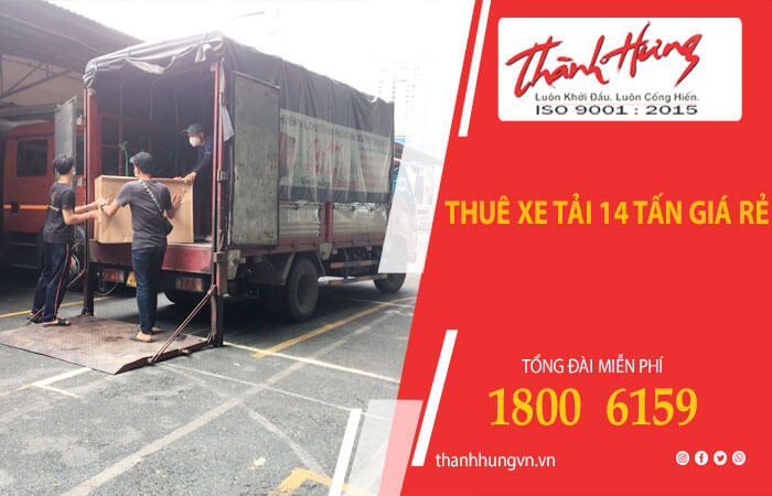 Cho thuê xe tải 14 tấn