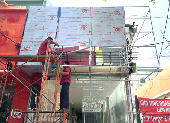 Thi công quảng cáo