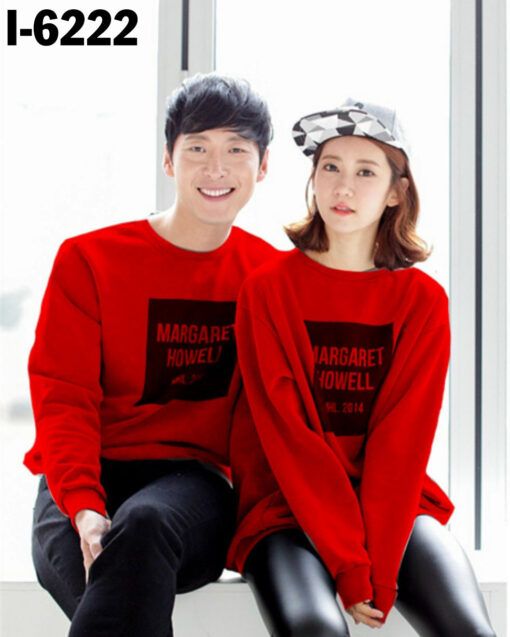 Áo thun đôi sweater tay dài