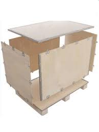 Thùng gỗ dán gấp gọn