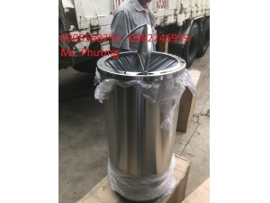 Thùng rác inox tròn