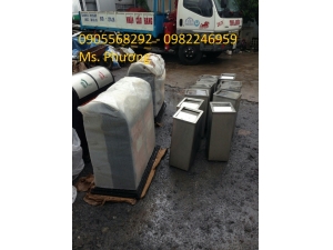 Thùng rác inox vuông