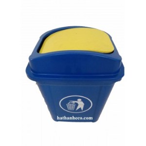 Thùng rác nhựa HDPE 60L nắp BB