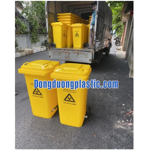 Thùng rác y tế 120L