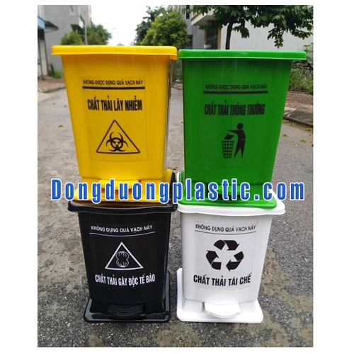 Thùng rác y tế 15L
