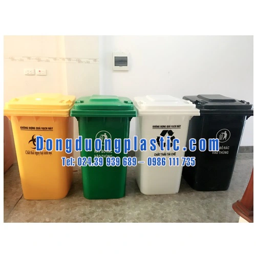 Thùng rác y tế 240L