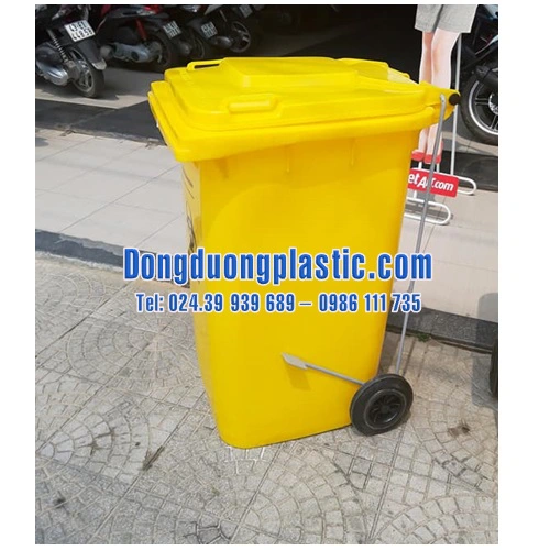 Thùng rác y tế 240L