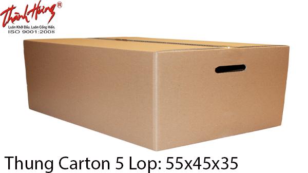 Thùng carton mới 5 lớp